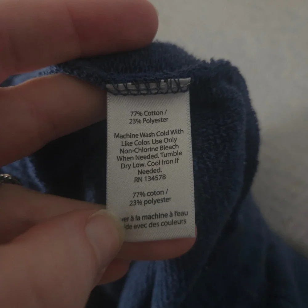 Vineyard Vines Sweatpants Boys XL Blue Fleece Jogger French Terry Whale Logo